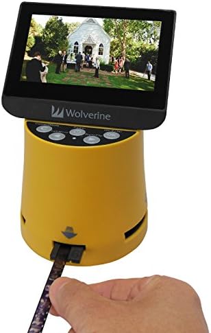 Wolverine Titan 8-in-1 High Resolution 35mm, 127, 126, 110 and APS Film to Digital Converter with 4.3" Screen and HDMI Output