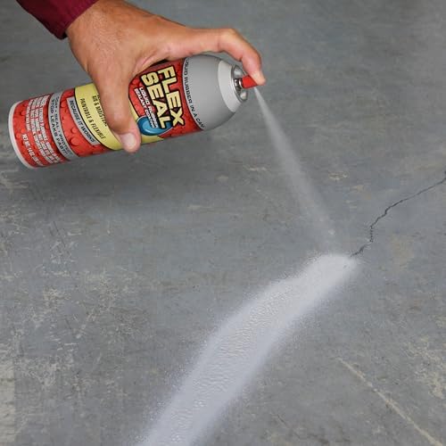 Flex Seal, 14 oz, 4-Pack, White, Stop Leaks Instantly, Waterproof Rubber Spray On Sealant Coating, Perfect for Gutters, Wood, RV, Campers, Roof Repair
