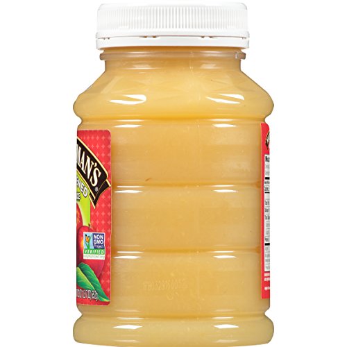 Musselman's Unsweetened Apple Sauce - low calorie, gluten free snack, low sodium, kosher, fat-free, no cholesterol, no high fructuse corn syrup, from 100% fresh American Grown Apples. (24oz x 12)