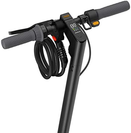 Segway Ninebot Password Cable Lock for Bikes and Scooters, Black