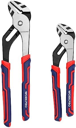 WORKPRO 3 Piece Groove Joint Plier Set