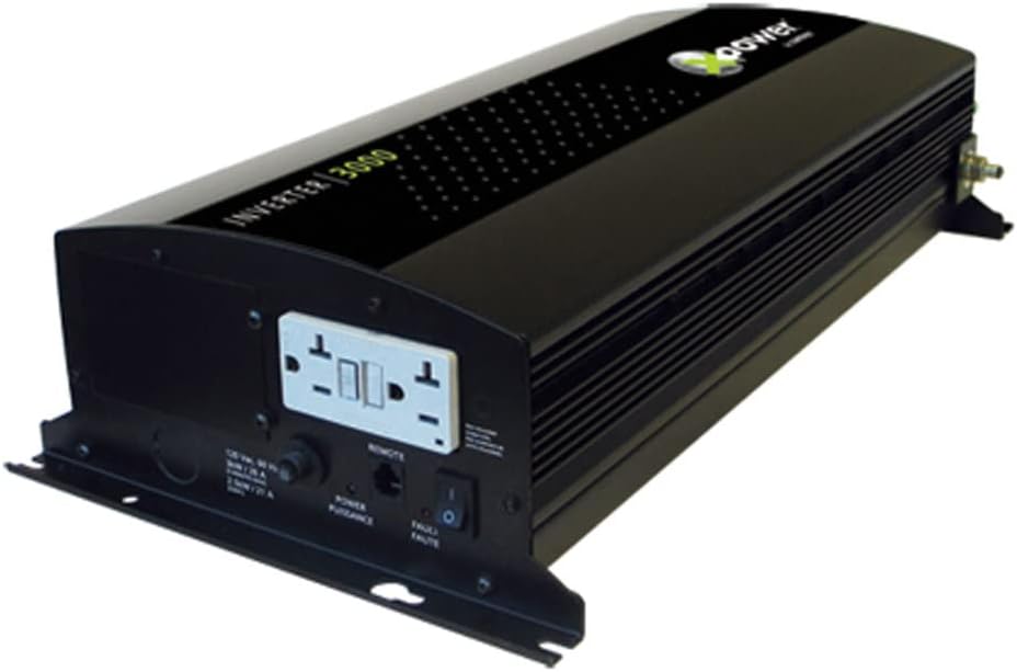 Xantrex XPower 3000 Inverter GFCI & Remote ON/Off UL458