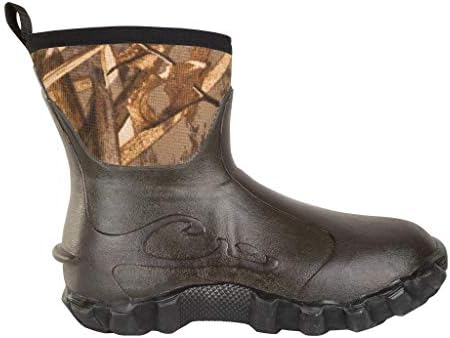 Drake Waterfowl Waterproof Slip-on Hunting Fishing 7" Mid-Top Mudder 2.0 Boots