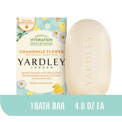 Yardley Oatmeal and Almond Bar Soap, Oatmeal & Almond, 4 Ounce