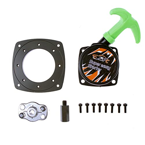 FLMLF Engine Pull Starter, Easy Pull Starter for Zenoah CY 23cc, 26cc, 29cc and Rovan 23-30.5cc Engine (Green)