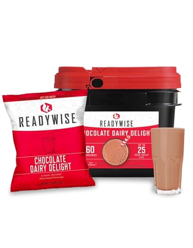 READYWISE Whey Powdered Milk Alternative Bucket, 120 Servings