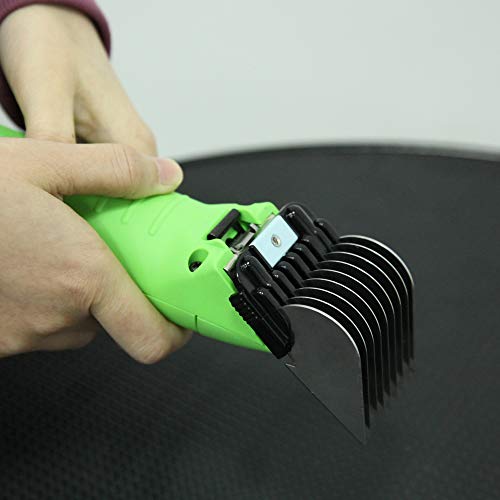 Professional Animal Stainless Steel Comb Set for A5-style Detachable Blade Clippers, Snap-On Size #10/15/30 for Pets, Dogs, Cats