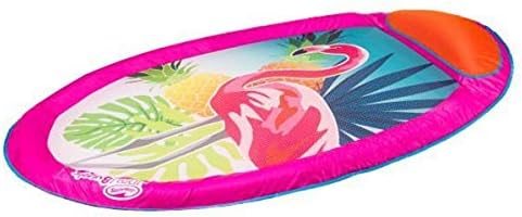 SwimWays Spring Float Pool Lounger - Pink Flamingo