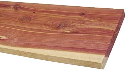 Woodchucks Wood All Eastern Red Cedar 3/4" Thick Boards - Box of 15-20 Pieces