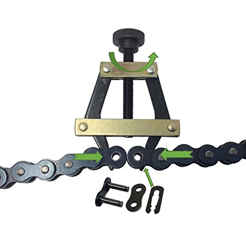 #25#35#41#40#50#60 415H,428H, 520,530 Roller Chain Connecting Puller Holder for Motorcycle Bicycle Go Kart ATV Chains Replacement