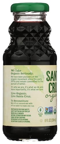 Santa Cruz Organic Tart Cherry Juice Concentrate, 8 Ounces