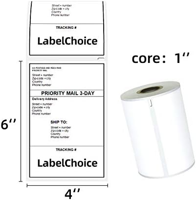 3600 Labels Replacement Compatible for Dymo 30256 2-5/16" X 4" Shipping Labels (Not for Dymo 550, 5XL)