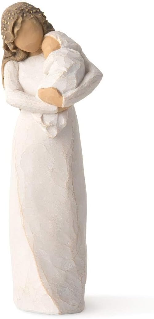 Willow Tree Sanctuary, Sculpted Hand-Painted Figure with Gold Leaf