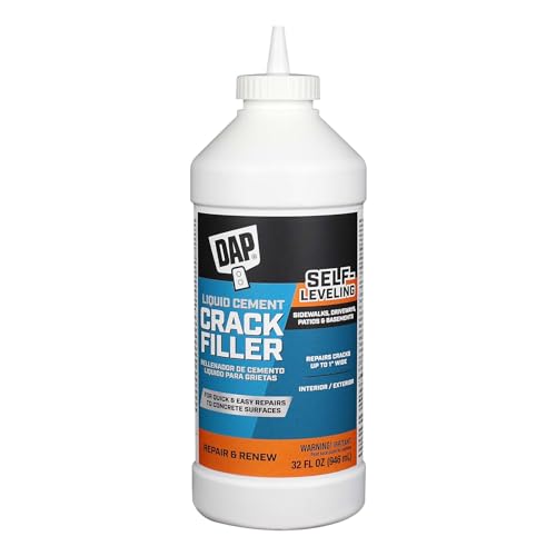 DAP Liquid Cement Crack Filler (Ready to Use), Gray, 32 Oz (7079837584)