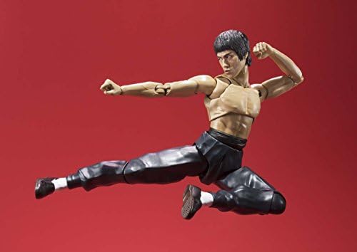 TAMASHII NATIONS Bandai Bruce Lee S.H. Figuarts Action Figure | Bruce Lee 5 Inch Action Figure S.H. Figuarts - Bruce Lee