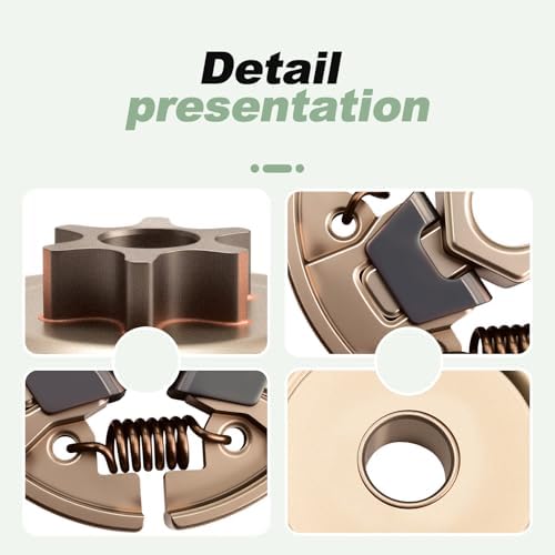 .325" 7T Spur Sprocket Clutch Drum Kit with Oil Pump Fuel Filter Oil Hose Line Worm Gear Spark Plug Compatible with Stihl MS231 MS231C MS251 MS251C