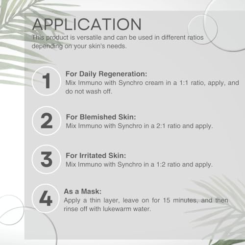 Gernetic IMMUNO Restructuring Face Mask, Face Mask Cream for Skin Imperfections and Basal Cell Regeneration