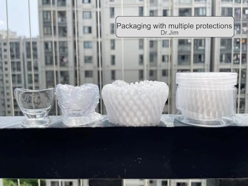 Dr.Jim Glass Eye Wash Cup for Eye Rinse,Cleansing with Storage Container
