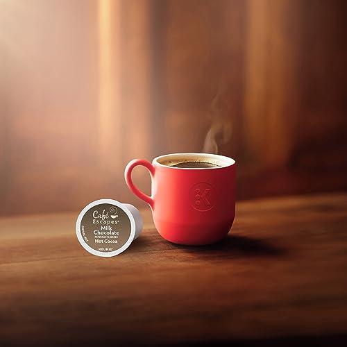 Café Escapes Milk Chocolate Hot Cocoa Keurig Single-Serve K-Cup Pods, 24 Count