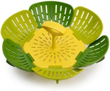 Joseph Joseph Bloom Folding Steamer Basket, Vegetable Steamer