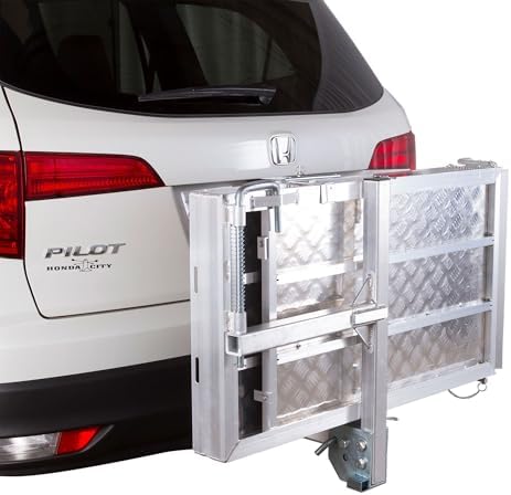 Aluminum Scooter and Wheelchair Mini Carrier - 350 lb. Capacity