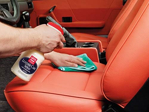 Griot's Garage Leather Care Spray, Car Seat Cleaner and Conditioner for Upholstery, Furniture, Clothing, and More, 10994, 22oz