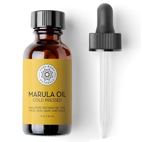 Marula Oil for Face, Hair & Skin, Cold Pressed & Pure, 1 fl oz
