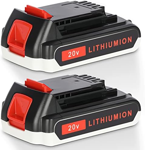 JYJZPB Replace Battery for Black and Decker 20V Lithium Battery LBXR20 Tool