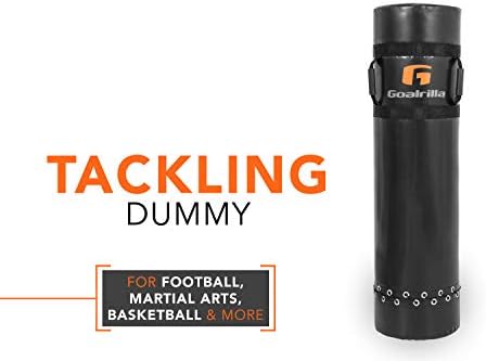 Goalrilla Durable Tackling Dummy with Heavy-Duty Handles for Football Contact Drills, Kickboxing, and More (TR0001W)