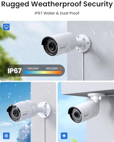 REOLINK 8CH 5MP Super HD Home Security Camera System RLK8-410B6-5MP
