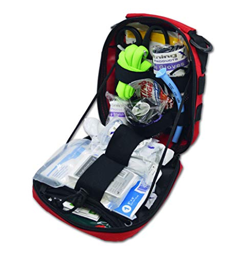 Lightning X Gunshot Trauma/Hemorrhage Control Kit in MOLLE IFAK Pouch - TAN