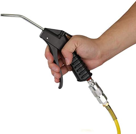 Air Compressor Blow Gun with Extended Steel Nozzle