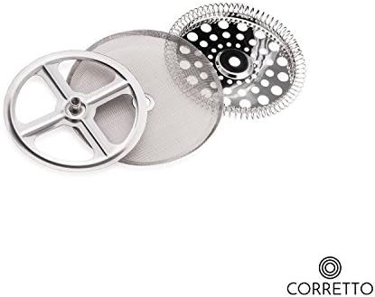 Set of 2 Replacement French Press Filters for 34 Oz French Press | Fine Mesh French Press Screens Compatible with Bodum, Secura
