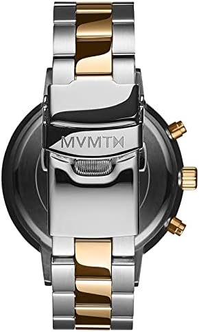 MVMT Nova - Dual Timezone Women’s Wristwatch - Minimalist Dress - 3 ATM/30 Meters Water-Resistant Timepiece - Interchangeable Bands - 38mm
