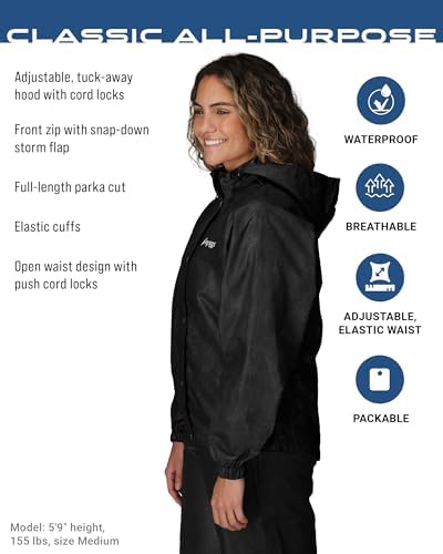 FROGG TOGGS Women's Classic All-Purpose Waterproof Breathable Rain Suit