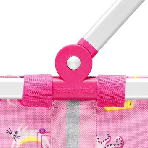 reisenthel Carrybag XS Kids, Extra Small Collapsible Basket, ABC Friends Pink