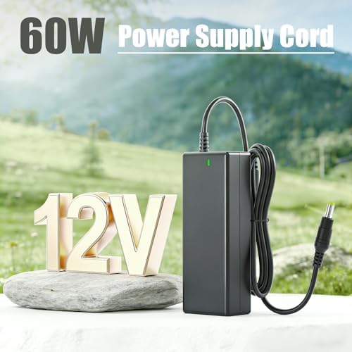 12V Adapter Only Compatible with Arcade1Up Power Cord 12-Volt Game Machine | Compatible with Arcade 1up 12V Riser Cocktail Table Gaming Machine