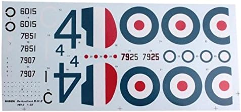RODEN DE Havilland Airco DH.2 British Fighter Biplane WWI 1/32 612