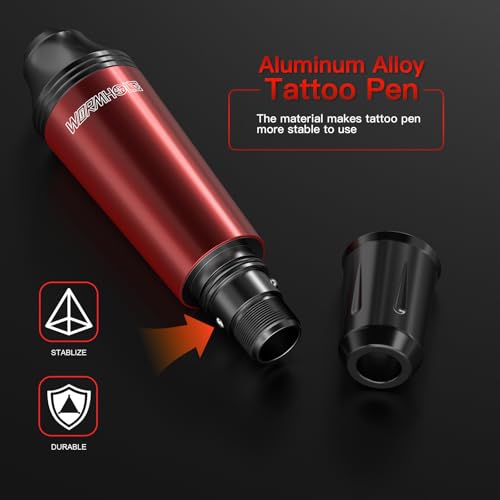 Wormhole Complete Tattoo Kit for Beginners Rotary Pen Machine