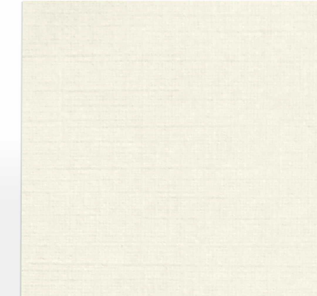 LUXPaper 8.5" x 11" Linen Paper | Letter Size | White Linen | 24lb. Paper Weight (60lb. Text) | 50 Qty