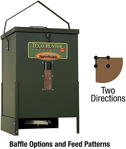 Texas Hunter 100lb. Capacity Hanging Wildlife Feeder - Model HF100W