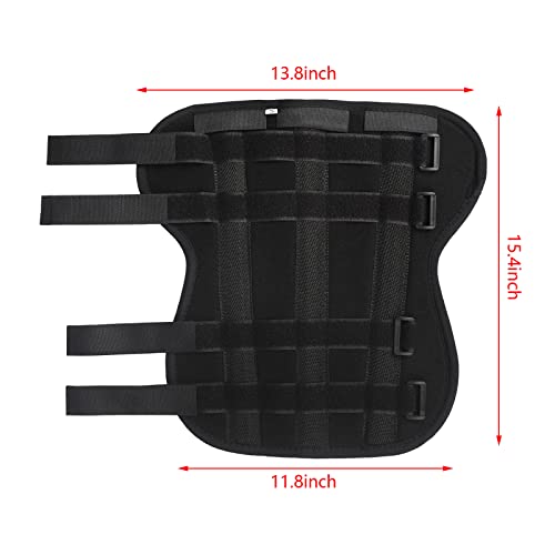 Kids Teens Knee Brace Splint Full Leg Calf Compression Support Sleeve Stabilizer Knee Immobilizer Brace Protector ACL MCL Meniscus Tear Arthritis Pain Relief Shin Knee Night Splint Guard Wraps