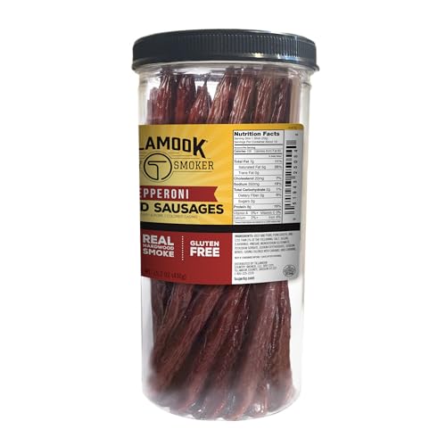 Tillamook Country Smoker Zero Sugar Spicy Jalapeno Smoked Sausages, 10 Oz, 9g Protein, Real Hardwood Slow Smoked High Protein, Low Carb Meat Sticks