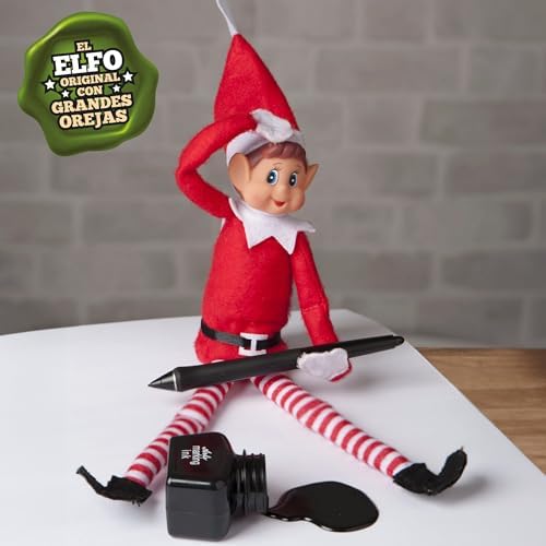 Christmas Elf Behaving Badly Plush Toy | Novelty Long Bendy Naughty Boy Christmas Elves Doll | 12 Inches