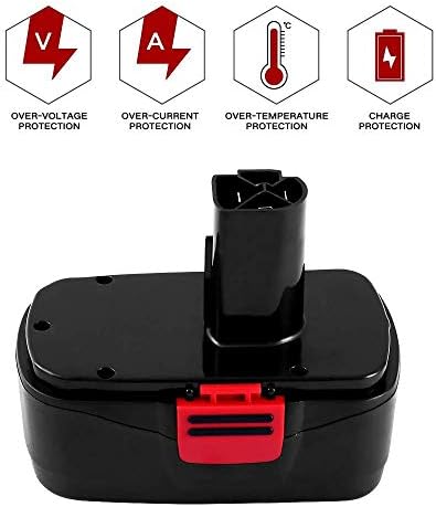 VANON 2Pack 4.8Ah 19.2V Ni-MH Replacement for Craftsman 19.2 Volt Battery