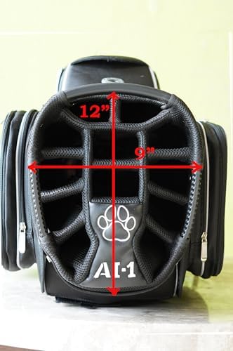 PARADAX A1-1 All-in-One Golf Bag - Cart Built Inside The Bag! | Cart hides Inside The Golf Bag Within Seconds. Push Golf Bag and Cart | Golf Bag and Cart Combo | Golf Bag with Wheels