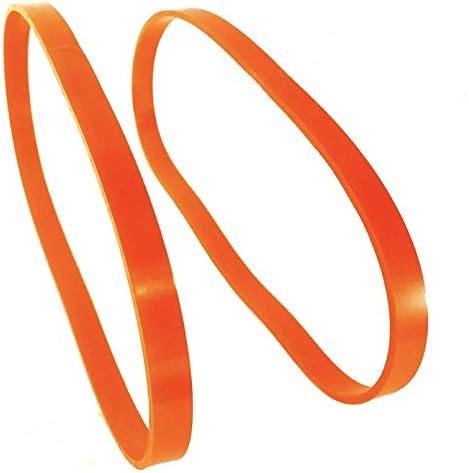 IMPRESA Bandsaw Tires - 2-Pack of Orange Urethane Bandsaw Tire for Metal & Wood Cutting - No Adhesive Needed - Compatible with Jet