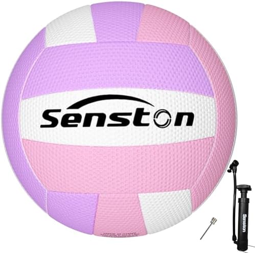 Senston Volleyball Official Size 5 Soft Waterproof for Indoor Outdoor Beach