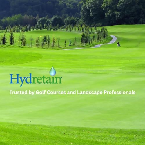 Hydretain Root Zone Moisture Manager — Converts Soil Moisture to Plant-Usable Water for Drought Protection — Reduce Watering 50%, 3-Month Residual, 5,000 Sq Ft Coverage (32 Fl Oz. RTS) | Patented humectant, ready-to-spray, 3-month residual, up to 5,000 s…