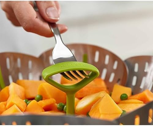 Joseph Joseph Bloom Folding Steamer Basket, Vegetable Steamer